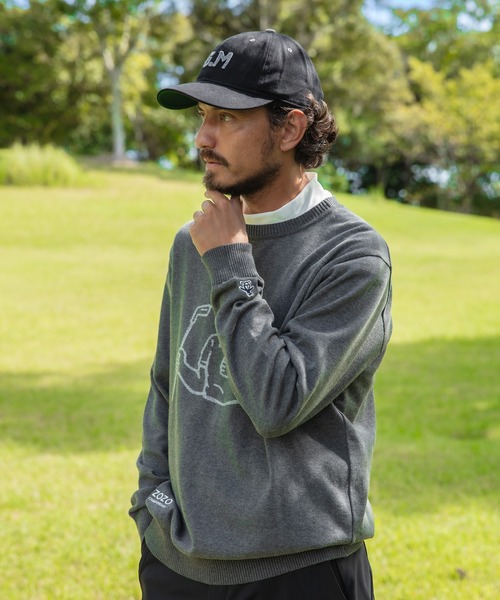 penguin BY MUNSINGWEAR(ペンギン バイ マンシングウェア)の「ZOZO CHAMPIONSHIP EXCLUSIVE Archive character sweater(ニット/セーター・メンズ・グレー・LARGE/MEDIUM/SMALL/X-LARGE)」の5枚目の写真
