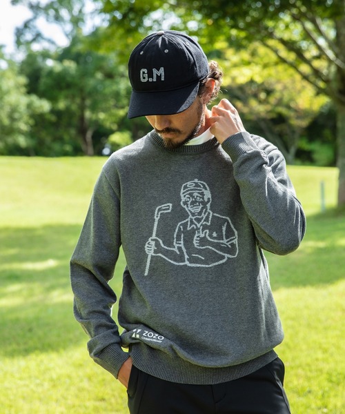 penguin BY MUNSINGWEAR(ペンギン バイ マンシングウェア)の「ZOZO CHAMPIONSHIP EXCLUSIVE Archive character sweater(ニット/セーター・メンズ・グレー・LARGE/MEDIUM/SMALL/X-LARGE)」の6枚目の写真