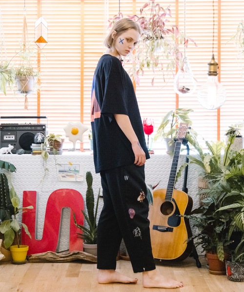 STOF Omnibus JQ wide pants パンツ ブラック