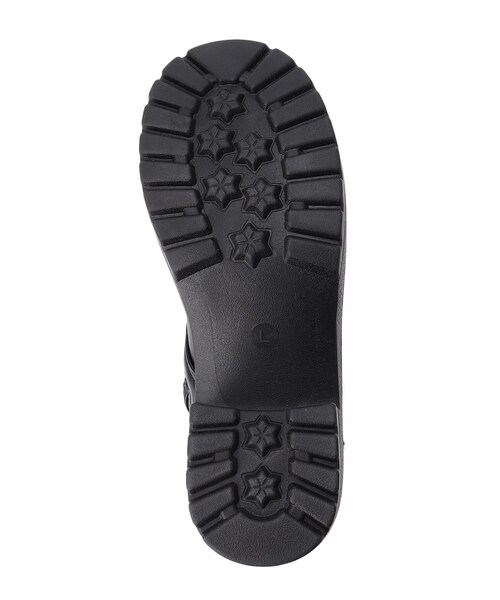 cs T&P（シーエスティーアンドピー）の「厚底レースアップ・ロングブーツ【厚底/7㎝ヒール/キレイなシルエット/csT&P】（ブーツ・レディース・ブラック・S/LL/M/L）」の8枚目の写真