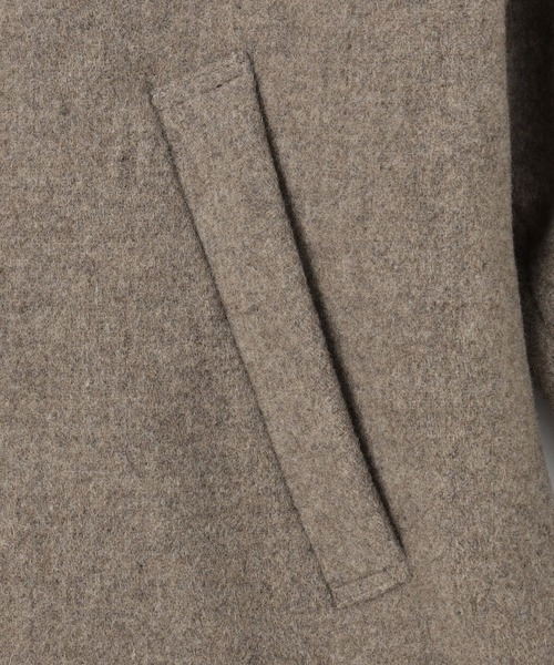 DANTON】ウールライトパイル ジップアップブルゾン MEN DANTON