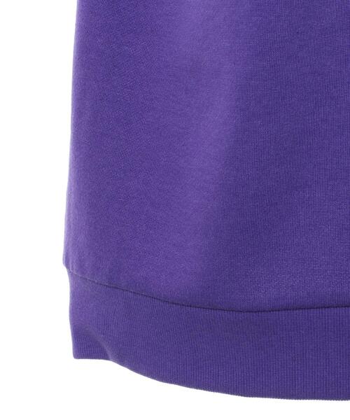 INGNI（イング）の「BACK発泡ロゴチュニックパーカー（パーカー・レディース・オートミール/パープル/ブラック・M）」の13枚目の写真