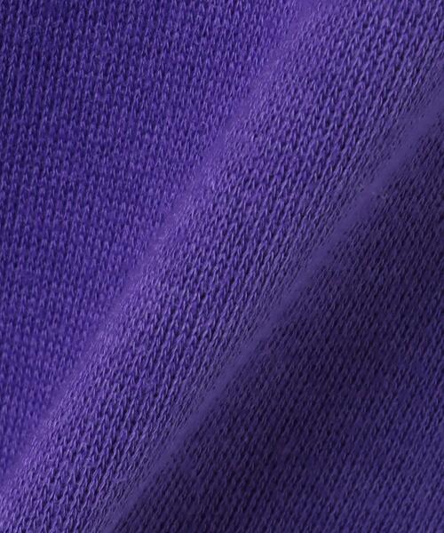 INGNI（イング）の「BACK発泡ロゴチュニックパーカー（パーカー・レディース・オートミール/パープル/ブラック・M）」の8枚目の写真