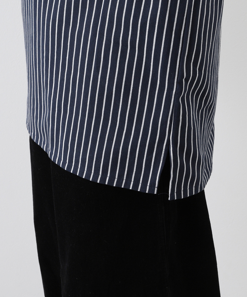 417 EDIFICE（フォーワンセブンエディフィス）の「【MODAS / モダス】 Fischehemd ART08009（シャツ/ブラウス・メンズ・ネイビー/ダークブルー・MEDIUM/X-LARGE/LARGE）」の17枚目の写真