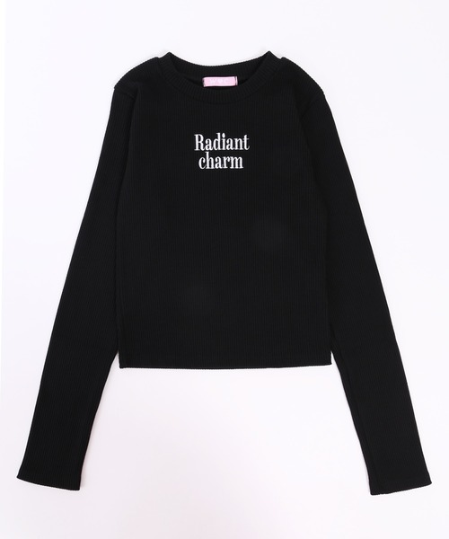 PHILLY（フィリー）の「フロントロゴリブトップス（Tシャツ/カットソー・レディース・ブラック/ホワイト・FREE）」の13枚目の写真