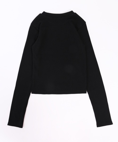 PHILLY（フィリー）の「フロントロゴリブトップス（Tシャツ/カットソー・レディース・ブラック/ホワイト・FREE）」の17枚目の写真