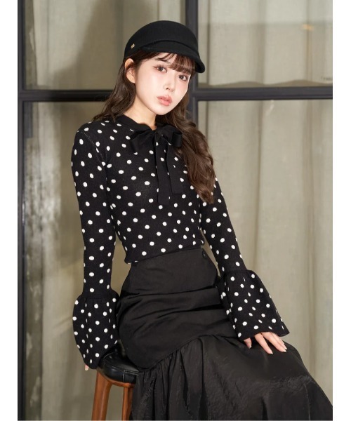 ダーリッチ、トップス フラップポケットニットトップス – Darich