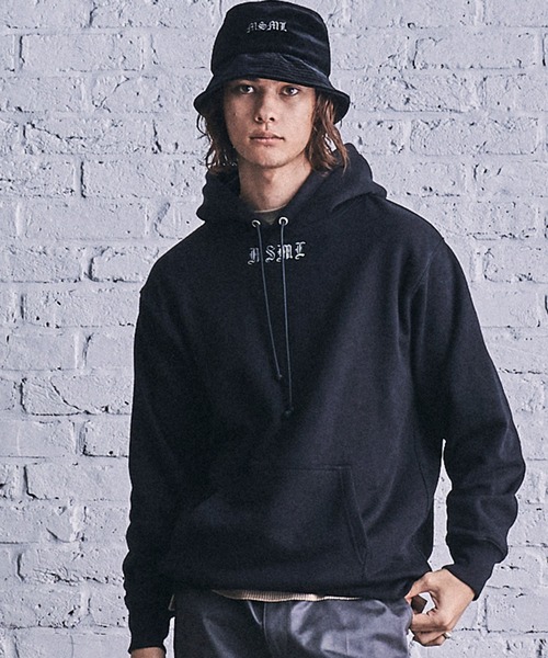 MSML（エムエスエムエル）の「BLACK LETTER HOODIE（パーカー）」 - WEAR