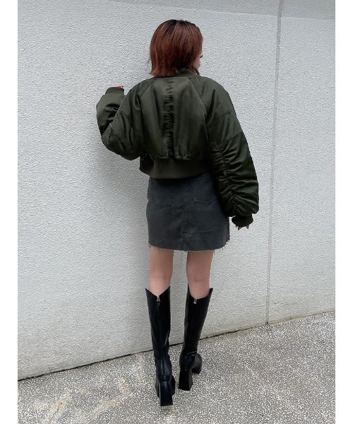 ENVYM（アンビー）の「ウエスタンロングブーツ（ブーツ・レディース・ブラック・23/24/25）」の5枚目の写真