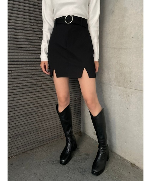 ENVYM（アンビー）の「ウエスタンロングブーツ（ブーツ・レディース・ブラック・23/24/25）」の2枚目の写真