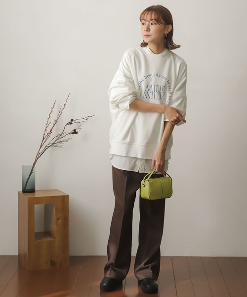 SENSE OF PLACE by URBAN RESEARCH（センスオブプレイスバイアーバンリサーチ）の「グラフィックルーズスウェット（スウェット・レディース・その他1/その他2/その他3・ONE）」の5枚目の写真