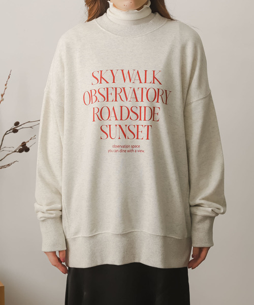 SENSE OF PLACE by URBAN RESEARCH（センスオブプレイスバイアーバンリサーチ）の「グラフィックルーズスウェット（スウェット・レディース・その他1/その他2/その他3・ONE）」の16枚目の写真