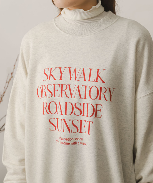 SENSE OF PLACE by URBAN RESEARCH（センスオブプレイスバイアーバンリサーチ）の「グラフィックルーズスウェット（スウェット・レディース・その他1/その他2/その他3・ONE）」の19枚目の写真