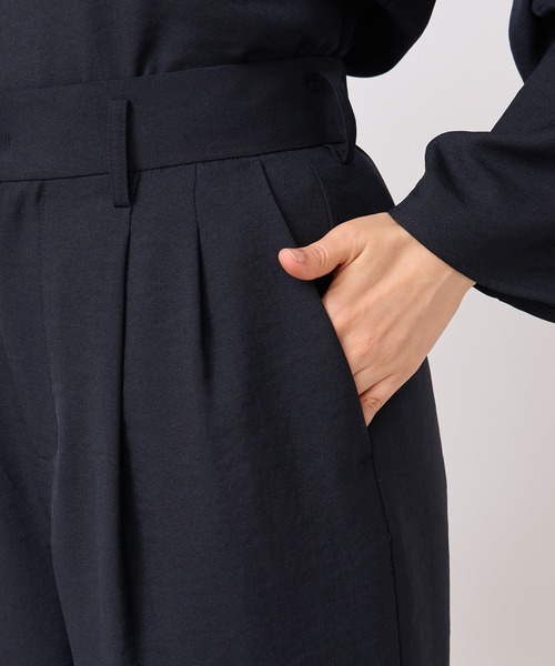 RIVE DROITE(リヴドロワ)の「オフィスにもキレイ見えパンツ/ツイルワイドパンツ(その他パンツ・レディース・グレー/ネイビー・FREE)」の14枚目の写真