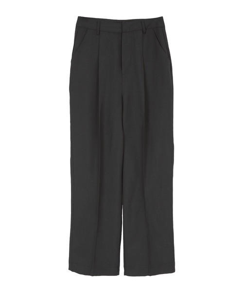 titivate（ティティベイト）の「ｾﾝﾀｰﾌﾟﾚｽﾘﾈﾝﾗｲｸｾﾐﾜｲﾄﾞﾊﾟﾝﾂ（その他パンツ・レディース・パープル/ピンク/ライトベージュ/ブラック・S/M/L）」の5枚目の写真