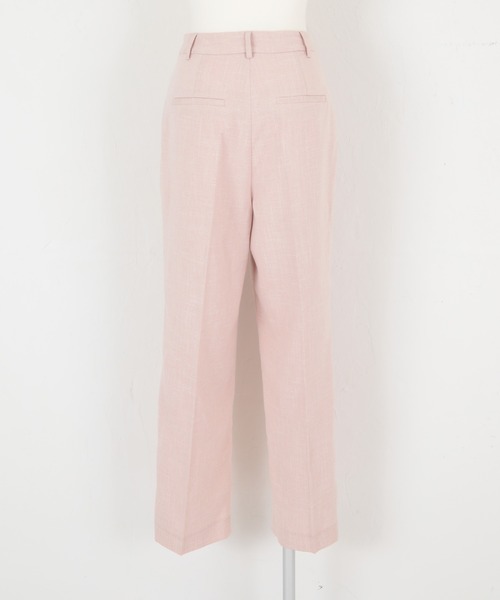 titivate（ティティベイト）の「ｾﾝﾀｰﾌﾟﾚｽﾘﾈﾝﾗｲｸｾﾐﾜｲﾄﾞﾊﾟﾝﾂ（その他パンツ・レディース・パープル/ピンク/ライトベージュ/ブラック・S/M/L）」の13枚目の写真