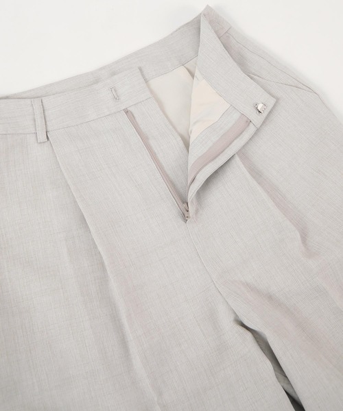 titivate（ティティベイト）の「ｾﾝﾀｰﾌﾟﾚｽﾘﾈﾝﾗｲｸｾﾐﾜｲﾄﾞﾊﾟﾝﾂ（その他パンツ・レディース・パープル/ピンク/ライトベージュ/ブラック・S/M/L）」の14枚目の写真