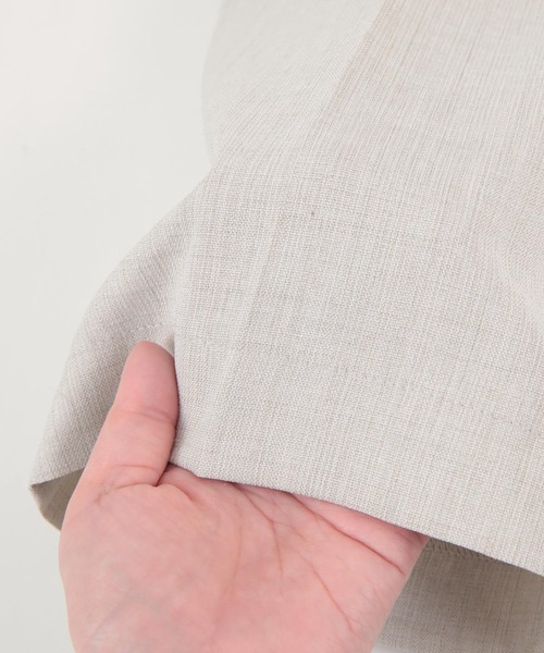 titivate（ティティベイト）の「ｾﾝﾀｰﾌﾟﾚｽﾘﾈﾝﾗｲｸｾﾐﾜｲﾄﾞﾊﾟﾝﾂ（その他パンツ・レディース・パープル/ピンク/ライトベージュ/ブラック・S/M/L）」の6枚目の写真