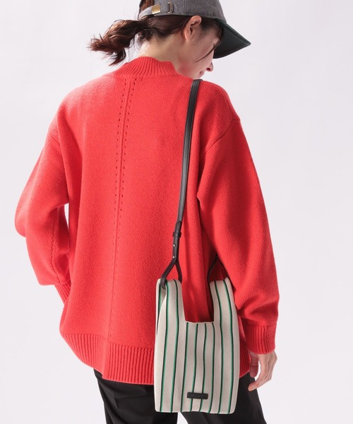 niko and...（ニコアンド）の「オリジナルニット2WAYショルダーバッグ（ショルダーバッグ・レディース・ブラック/イエロー/ブルー/その他1/アイボリー・0）」の15枚目の写真