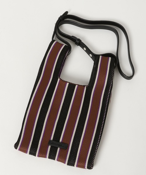 niko and...（ニコアンド）の「オリジナルニット2WAYショルダーバッグ（ショルダーバッグ・レディース・ブラック/イエロー/ブルー/その他1/アイボリー・0）」の8枚目の写真