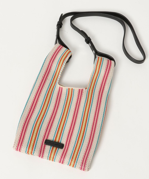 niko and...（ニコアンド）の「オリジナルニット2WAYショルダーバッグ（ショルダーバッグ・レディース・ブラック/イエロー/ブルー/その他1/アイボリー・0）」の9枚目の写真