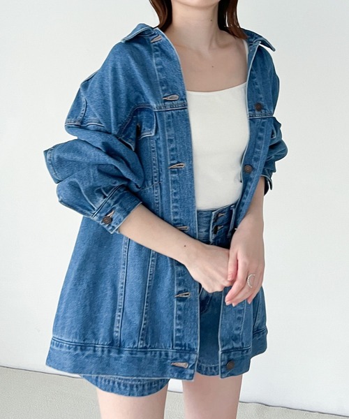 Heather(ヘザー)の「デニムショートパンツ 182956(デニムパンツ・レディース・ブルー/ブラック・S/M)」の15枚目の写真