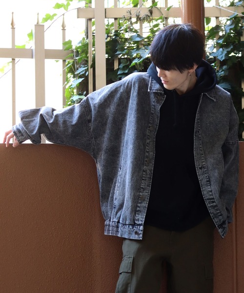 SITRY（シトリー）の「over size dolman sleeve denim jacket/オーバー