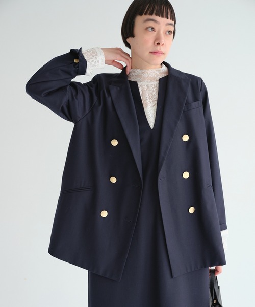 PUAL CE CIN（ピュアルセシン）の「ラッセルレースプルオーバー（Tシャツ/カットソー・レディース・オフホワイト/ブラック・FREE）」の13枚目の写真