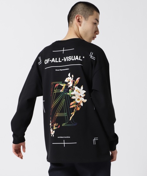 A4A(エーフォーエー)の「A4A/エーフォーエー/THERMO LST サーモロングスリーブT(Tシャツ/カットソー・メンズ・ホワイト/ブラック・F)」の6枚目の写真