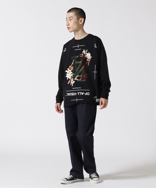 A4A(エーフォーエー)の「A4A/エーフォーエー/THERMO LST サーモロングスリーブT(Tシャツ/カットソー・メンズ・ホワイト/ブラック・F)」の7枚目の写真