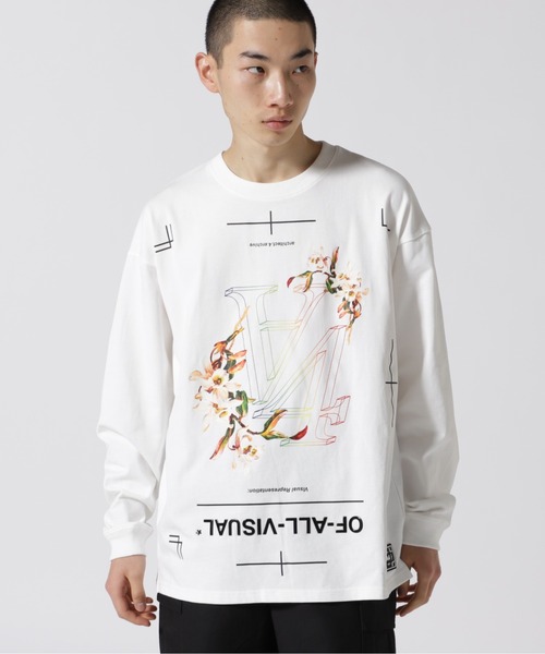 A4A(エーフォーエー)の「A4A/エーフォーエー/THERMO LST サーモロングスリーブT(Tシャツ/カットソー・メンズ・ホワイト/ブラック・F)」の9枚目の写真