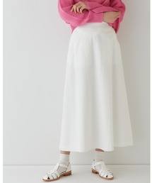 ◆ウエスト折り返しフレアスカート