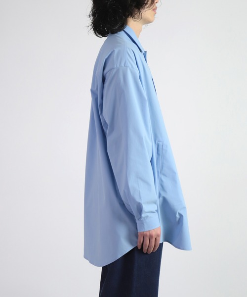 WOOLRICH（ウールリッチ）の「[WOOLRICH] ANYTIME LONG SHIRT エニータイムロングシャツ（シャツ/ブラウス・メンズ・サックスブルー・M/L）」の14枚目の写真