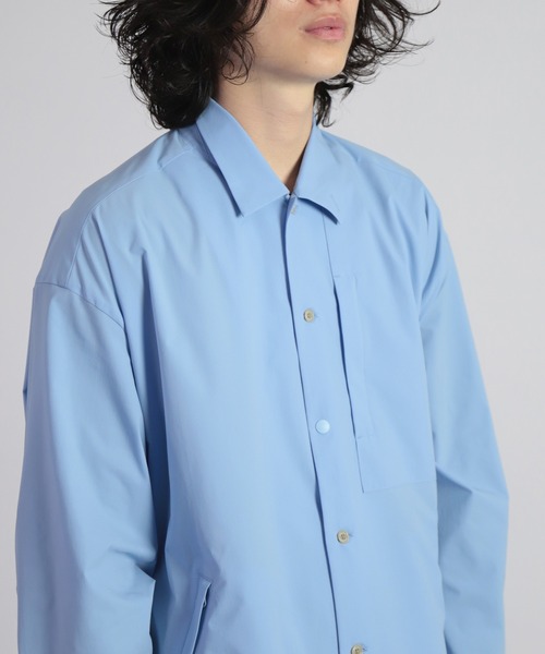 WOOLRICH（ウールリッチ）の「[WOOLRICH] ANYTIME LONG SHIRT エニータイムロングシャツ（シャツ/ブラウス・メンズ・サックスブルー・M/L）」の10枚目の写真