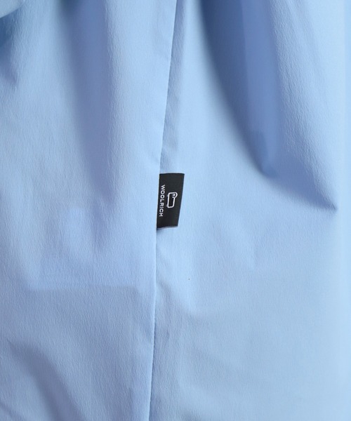 WOOLRICH（ウールリッチ）の「[WOOLRICH] ANYTIME LONG SHIRT エニータイムロングシャツ（シャツ/ブラウス・メンズ・サックスブルー・M/L）」の8枚目の写真