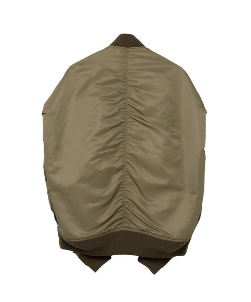 Maison MIHARA YASUHIRO（メゾンミハラヤスヒロ）の「Hollowed-Out MA-1 Vset（ベスト・メンズ・カーキ・46）」の15枚目の写真