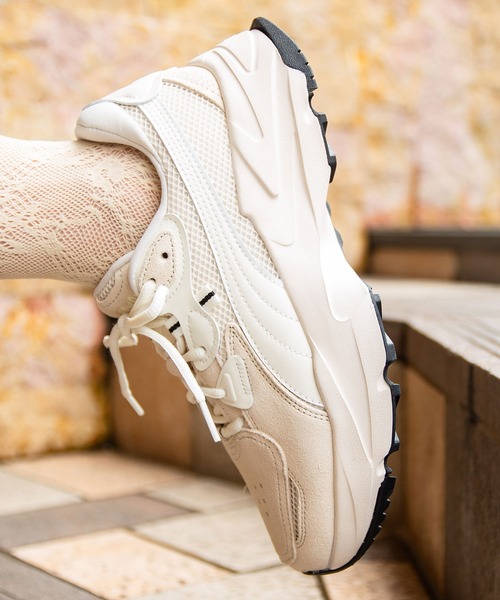 PUMA（プーマ）の「PUMA ORKID WOMENS ATMOS PINK / プーマ オーキッド ウィメンズ アトモスピンク【SP】（スニーカー・レディース・ベージュ・22.5cm/23.0cm/25.0cm/24.0cm/24.5cm/23.5cm）」の3枚目の写真