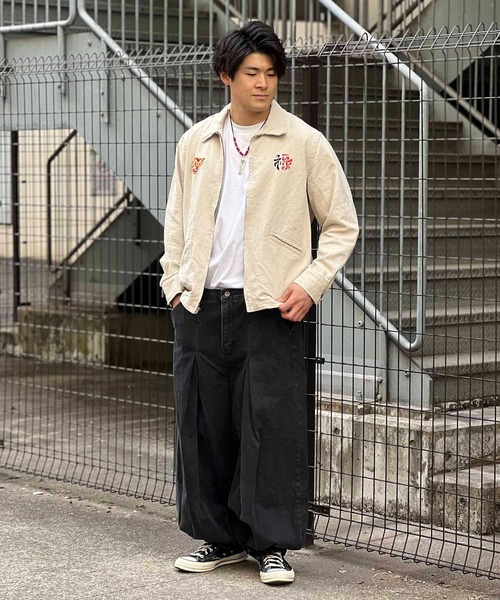 HOUSTON（ヒューストン）の「ＨOUSTON-VIETNAM JACKET（その他アウター・メンズ・ブラック/インディゴブルー/キナリ・L/XL）」の16枚目の写真