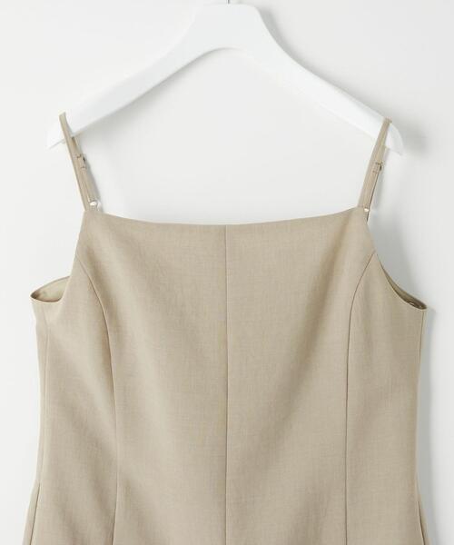 ＜EMMELREFINES＞EMボックスタックキャミワンピース