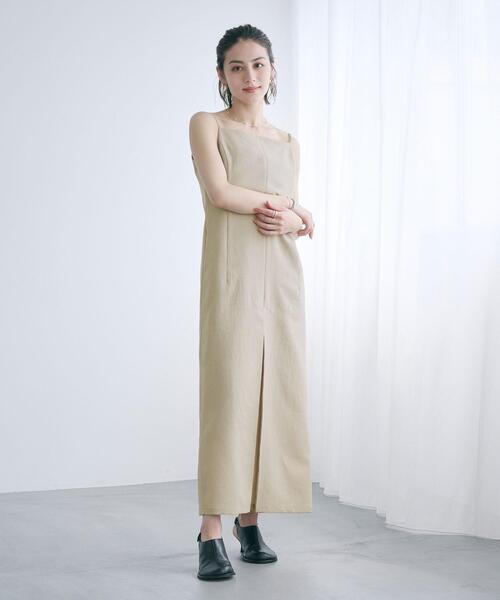 ＜EMMELREFINES＞EMボックスタックキャミワンピース