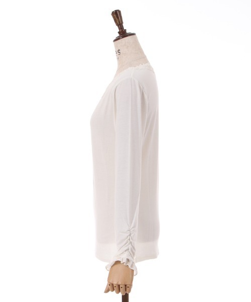 axes femme（アクシーズファム）の「モチーフレースインナー（インナーウェア/肌着・レディース・ブラック/ピンク/キナリ・FREE）」の6枚目の写真