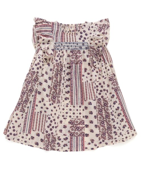 セール】インディアパッチワーク柄ワンピース（ワンピース