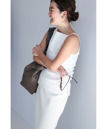 Demi-Luxe BEAMS | Demi-Luxe BEAMS / コットン ニットキャミソール(キャミソール)