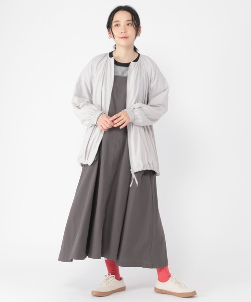 【極美品】ジャスグリッティー 撥水ショートブルゾン　ブラック　2WAY サイズ2 2WAYショート丈中綿ブルゾン/撥水・防風 MONO-MART│MONO-MART
