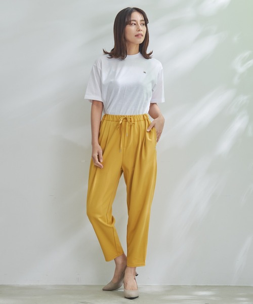 Arnold Palmer（アーノルドパーマー）の「カット ジョーゼット イージーパンツ（その他パンツ・レディース・ブラック/アイボリー/マスタード・S/M/L）」の17枚目の写真