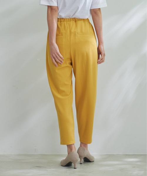 Arnold Palmer（アーノルドパーマー）の「カット ジョーゼット イージーパンツ（その他パンツ・レディース・ブラック/アイボリー/マスタード・S/M/L）」の10枚目の写真