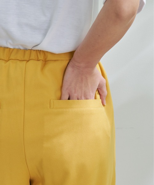 Arnold Palmer（アーノルドパーマー）の「カット ジョーゼット イージーパンツ（その他パンツ・レディース・ブラック/アイボリー/マスタード・S/M/L）」の7枚目の写真