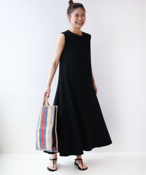 JOURNAL STANDARD relume(ジャーナルスタンダード レリューム)の「《追加3》コットンマーメイドラインワンピース(ワンピース・レディース・コバルトブルー/グリーン/ブラック・FREE)」の5枚目の写真