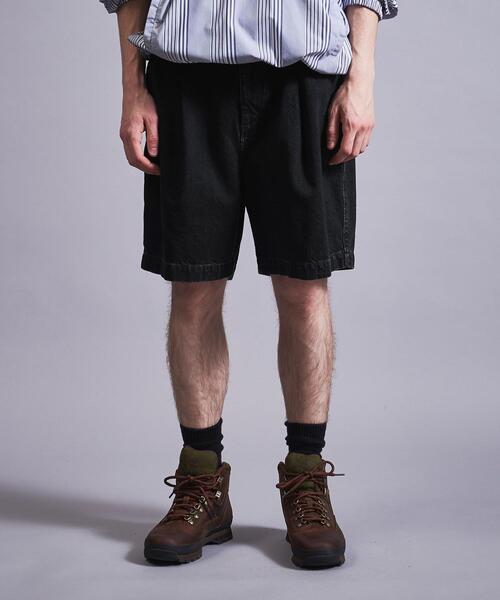 パンツ wide denim shorts M Sandro Wide Leg Rhinestone Denim Shorts | Saks Fifth Avenue