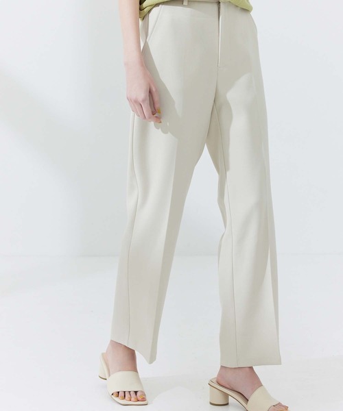 CEDNIE（セドニー）の「センタープレスストレートパンツ（その他パンツ・レディース・アイボリー/ネイビー・S/M）」の20枚目の写真